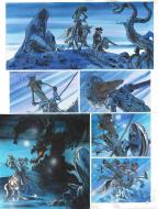 LA FORET : Planche originale page 57 Tome 3 La for�t par Tiburce OGER